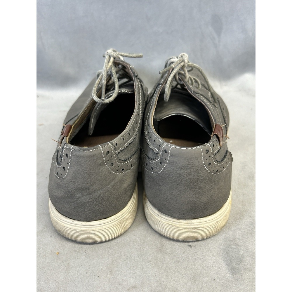 Madden Ranney Wingtip Casual Shoes Mens Size 12 Steve‎ Madden Lace Up Blue/ Gray - Picture 8 of 16